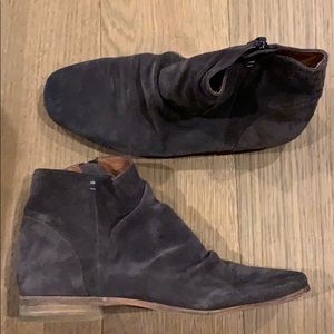 Jeffrey Campbell Suede Booties size 6.